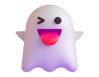 Эмодзи Fluent Emoji #3  👻