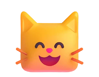 Эмодзи Fluent Emoji #4 😺