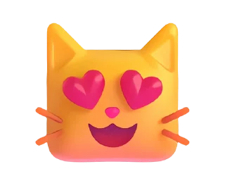Емодзі Fluent Emoji #4 😻