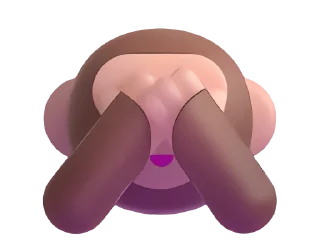 Эмодзи Fluent Emoji #4 🙈