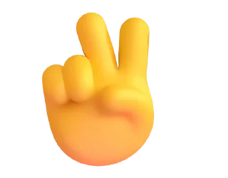 Емодзі Fluent Emoji #5 ✌️