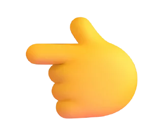 Стикер Fluent Emoji #5  👈