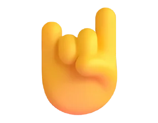 Стикер Fluent Emoji #5  🤙