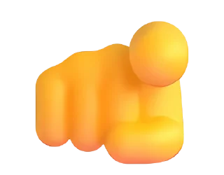 Стикер Fluent Emoji #5  ☝️