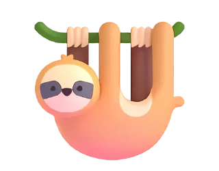 Эмодзи Fluent Emoji #7 🦥