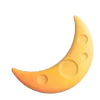 Емодзі Fluent Emoji #4  🌙