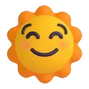 Эмодзи Fluent Emoji #4  🌞