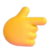 Емодзі Fluent Emoji #7 👉