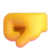 Емодзі Fluent Emoji #7 🤛