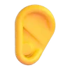 Fluent Emoji #7 emoji 👂