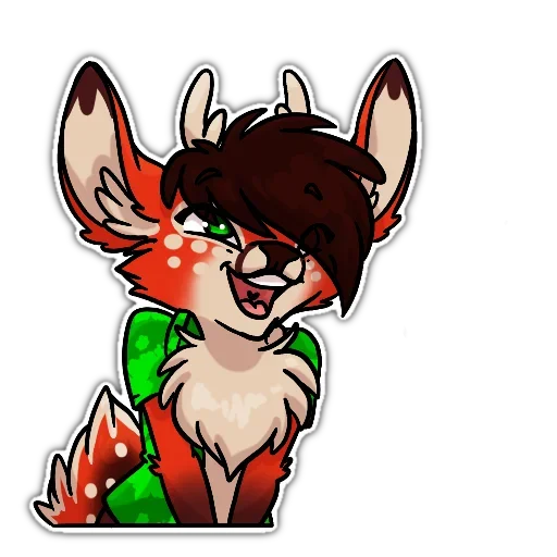 Telegram Sticker «Fluffy Love» 🤪