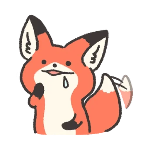 Telegram stiker «Fluffy Red Foxy» 🤤