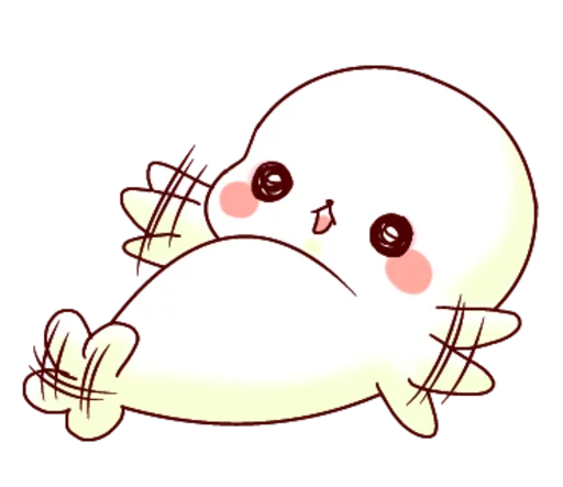 Емодзі Fluffy Seal  🙃