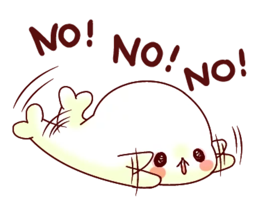 Емодзі Fluffy Seal  ❌