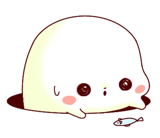 Эмодзи Fluffy Seal 🐟