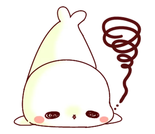 Емодзі Fluffy Seal 😞