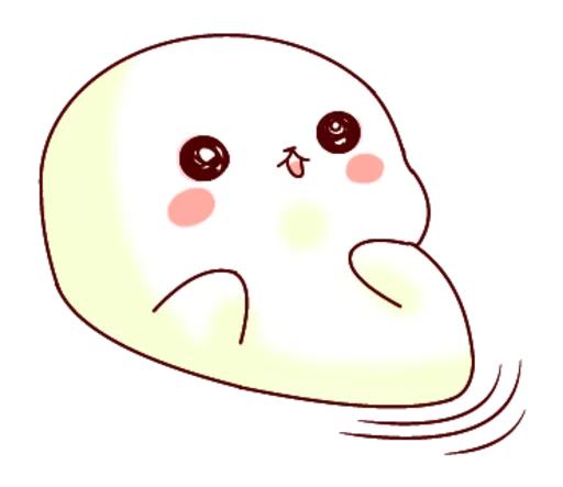 Емодзі Fluffy Seal  😌