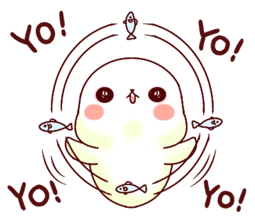 Fluffy Seal  emoji 🐟