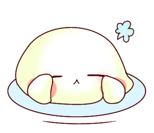 Емодзі Fluffy Seal  😑