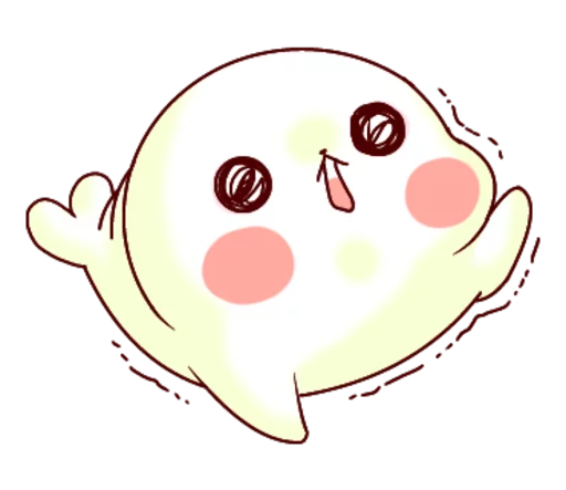 Емодзі Fluffy Seal  ✋