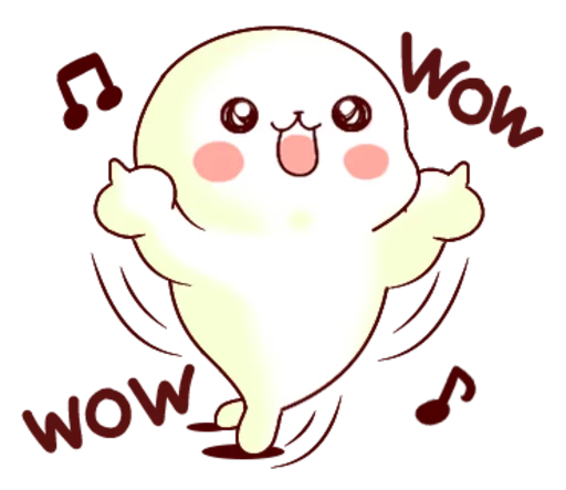 Fluffy Seal  emoji 😃