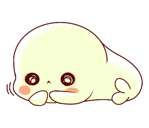 Эмодзи Fluffy Seal  😐