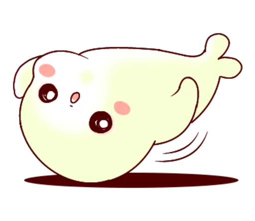 Fluffy Seal  emoji 🙃