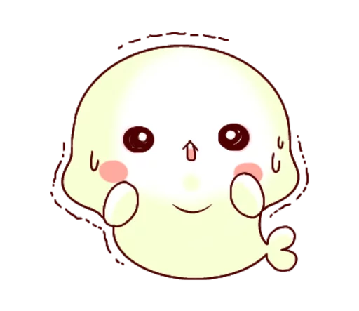 Fluffy Seal  emoji 😗