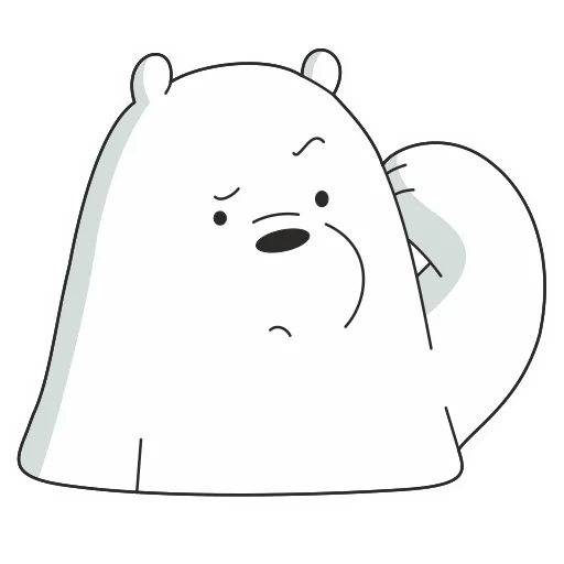 Telegram stiker «icebear LizF» 🤔