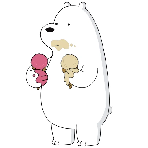 icebear LizF sticker 🍦