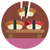 Эмодзи Telegram «Food Icons» 🍣