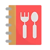 Эмодзи Telegram «Food Icons» 📕