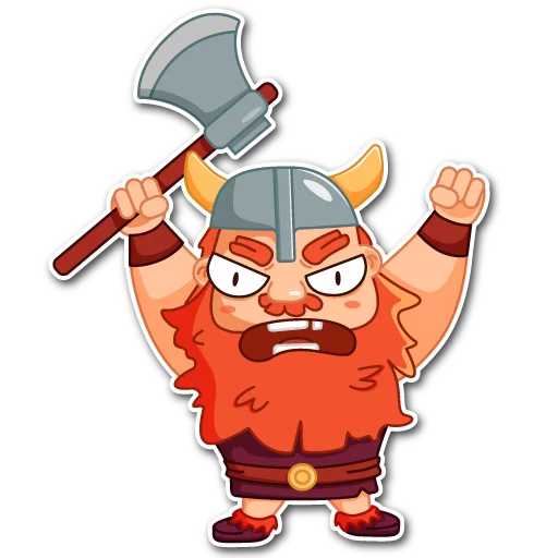 Viking emoji 😡