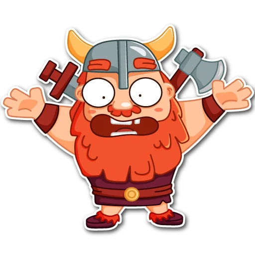 Viking stiker 😮