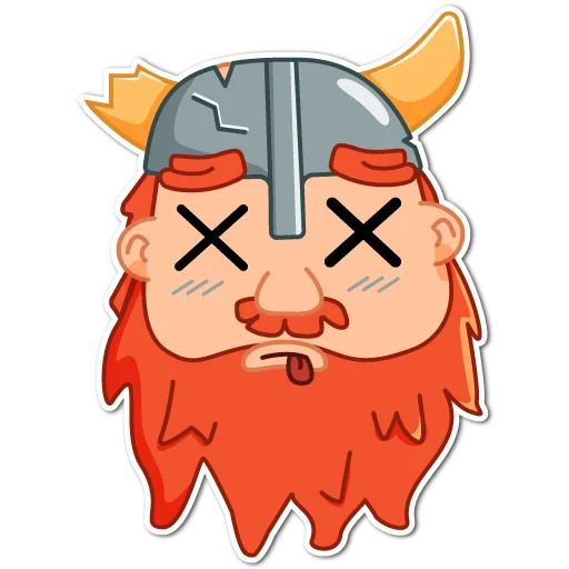 Viking emoji 😵