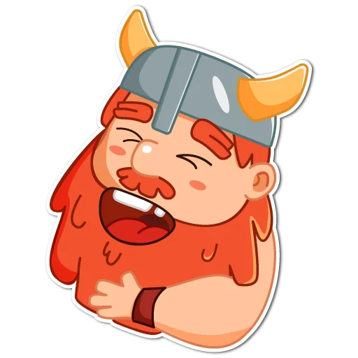 Telegram stiker «Viking» 😂