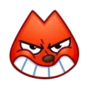 Fox Emoji Pack sticker 😡