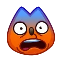 Стікер Fox Emoji Pack 😨