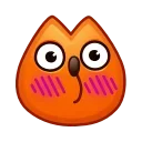Стікер Fox Emoji Pack 😳