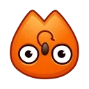 Fox Emoji Pack sticker 🙃