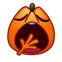 Стікер Fox Emoji Pack 🥱