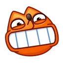 Стікер Fox Emoji Pack 😬