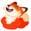 Fox 🦊 sticker 😂