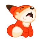 Fox 🦊 emoji 😭