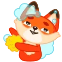 Fox 🦊 emoji 🧼
