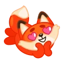 Fox 🦊  stiker 😍