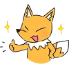 Fox Mini Emoji Pack emoji 👍