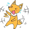 Fox Mini Emoji Pack emoji 🤣