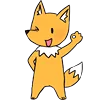 Fox Mini Emoji Pack emoji 😉