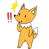 Fox Mini Emoji Pack emoji 😳